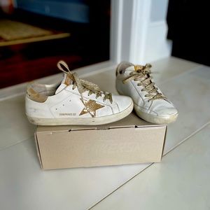 Golden Goose Superstar sneaker White/Gold size 38